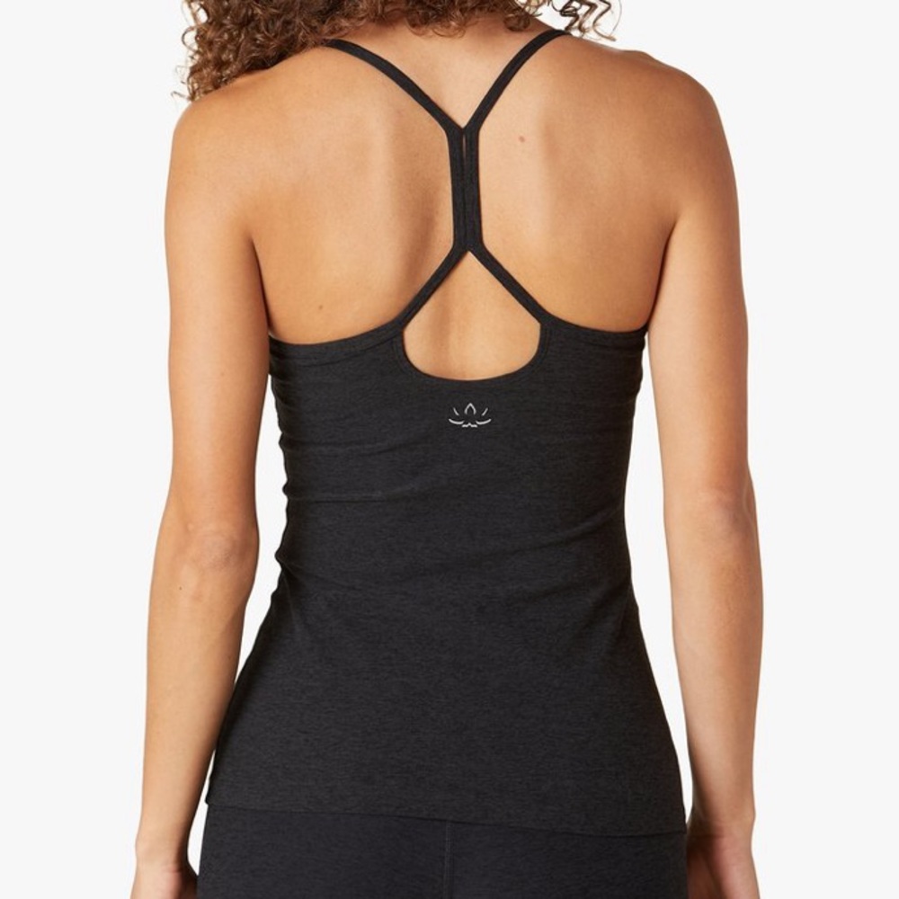 Beyond Yoda Spacedye Slim Racerback Tank